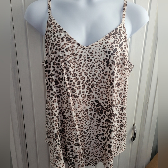 NWT Torrid Leopard Challis Tank - Picture 1 of 3